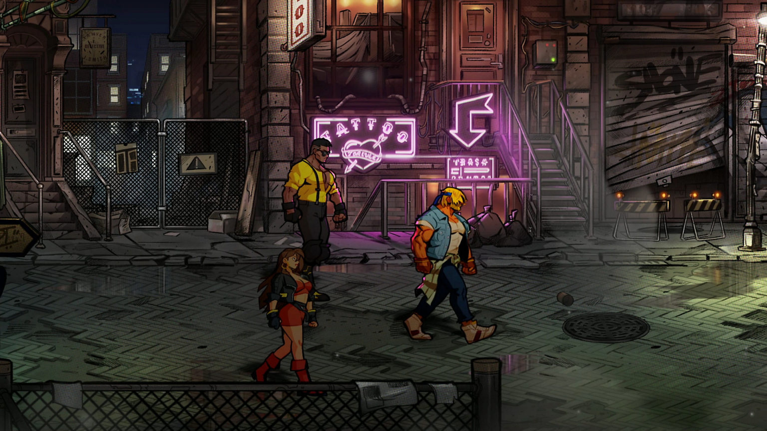 streets of rage 4 not on psn